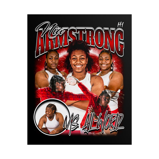 Nia Armstrong Poster - 16″ x 20