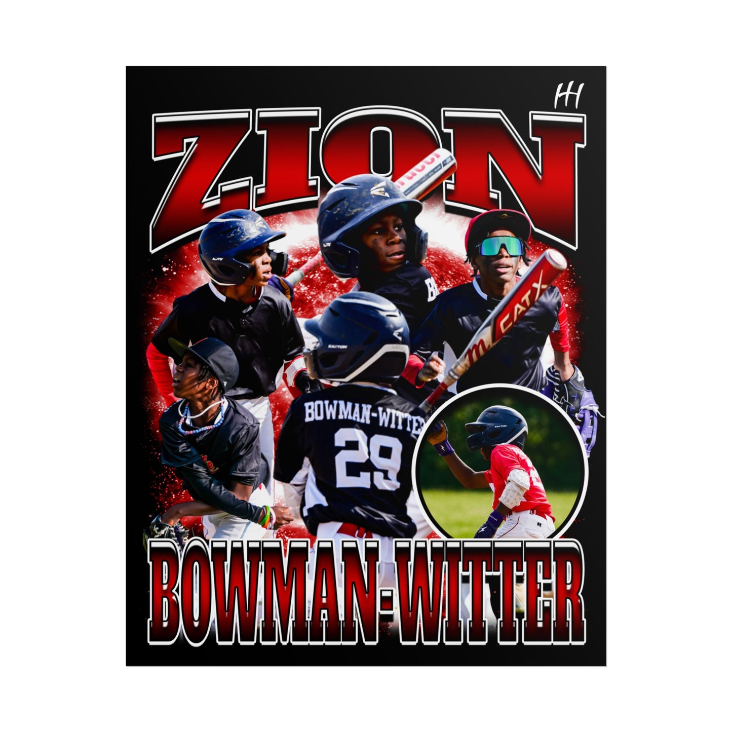 Zion Bowman-Writer Poster - 16″ x 20″