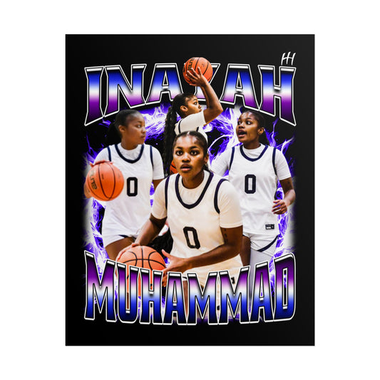 Inayah Muhammad Poster - 16″ x 20″