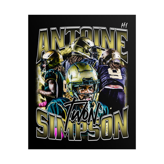 Antoine Simpson Poster - 16″ x 20″