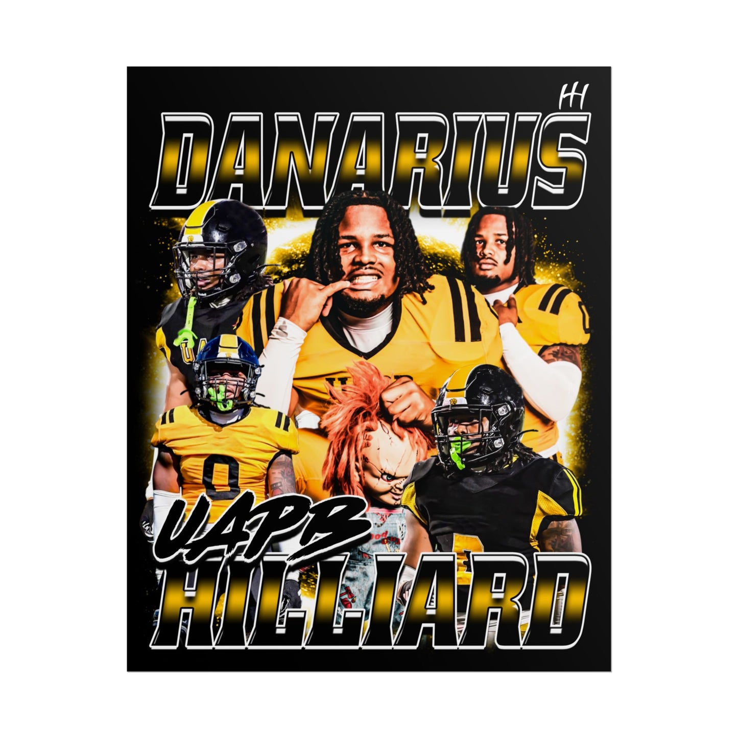Danarius Hilliard Poster - 16″ x 20″