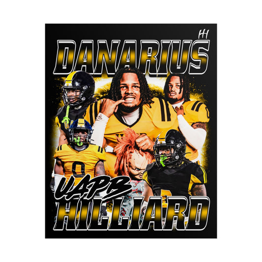 Danarius Hilliard Poster - 16″ x 20″