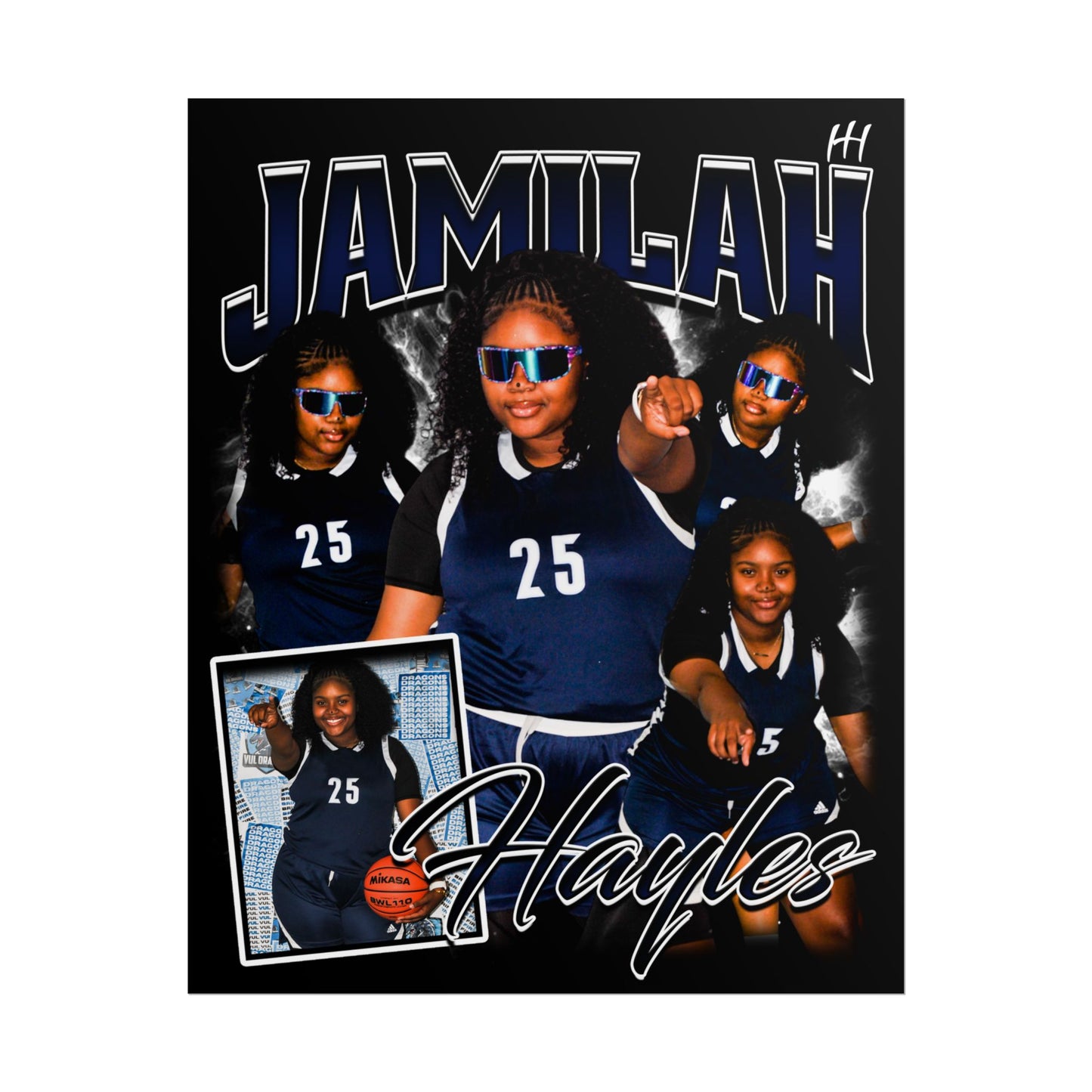 Jamilah Hayles Poster - 16″ x 20″