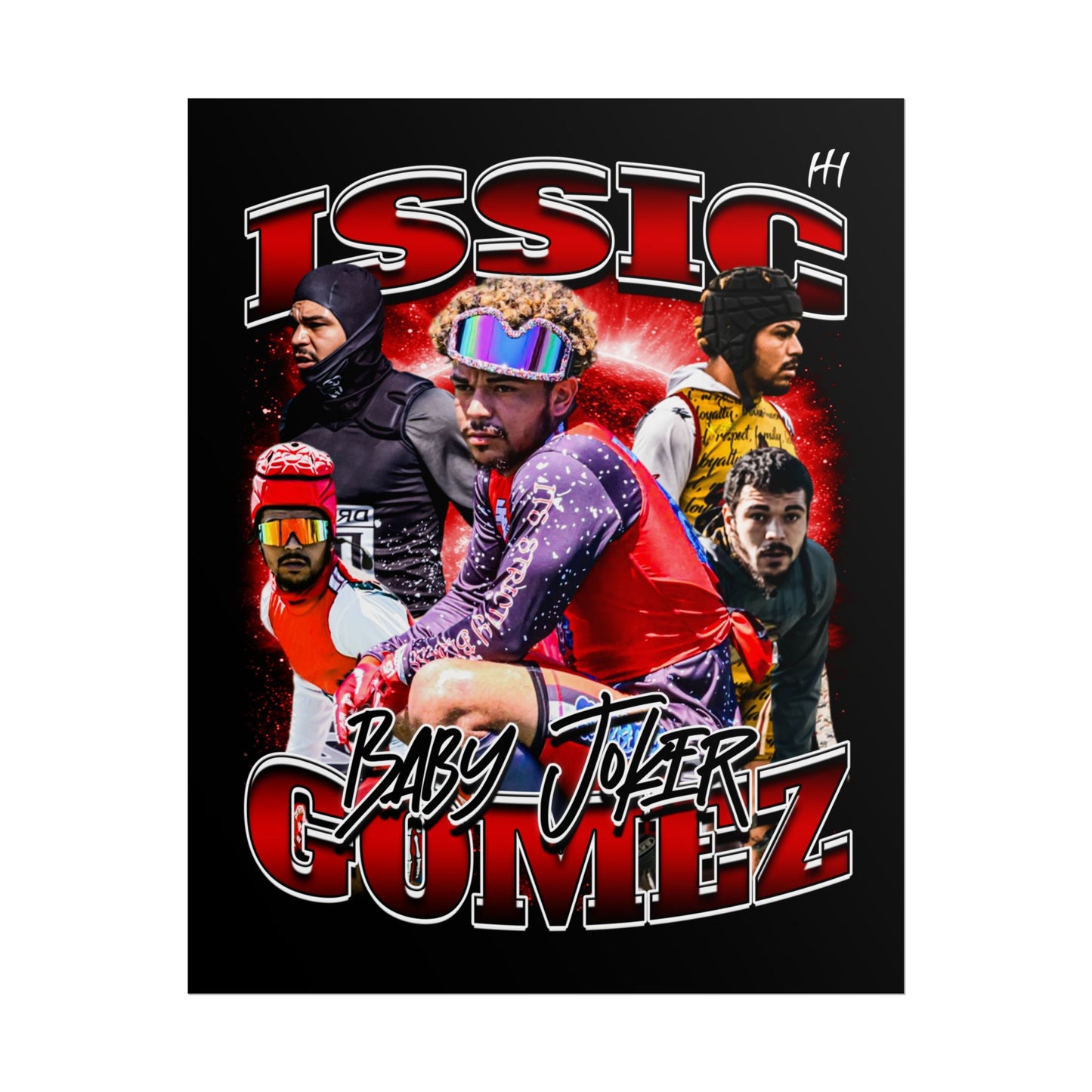 Issic Gomez Poster - 16″ x 20″