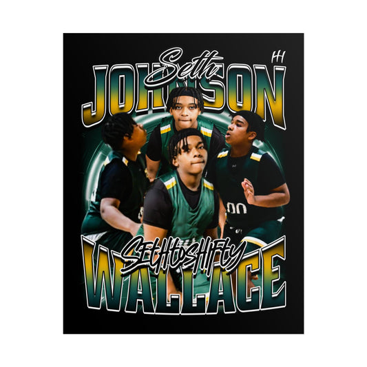Seth Johnson Wallace Poster - 16″ x 20″