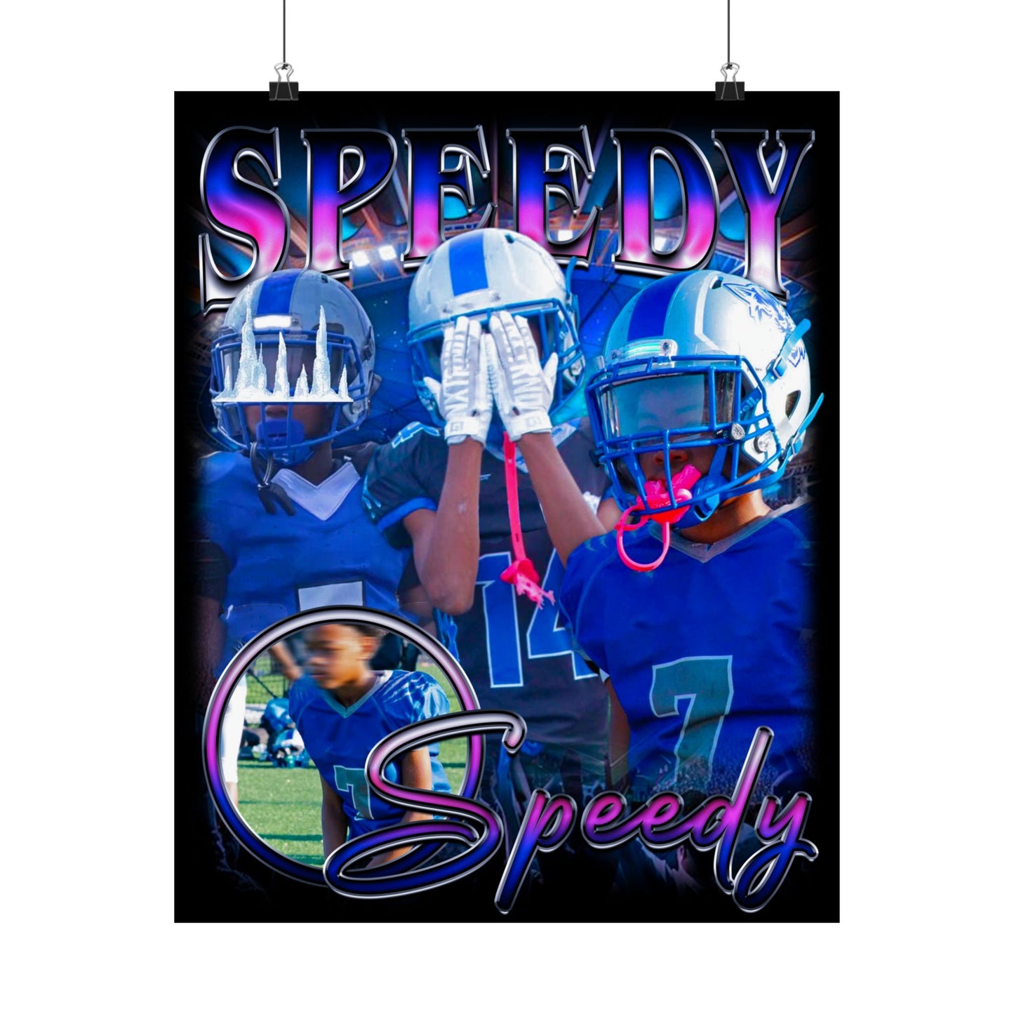 Speedy Poster - 16″ x 20″