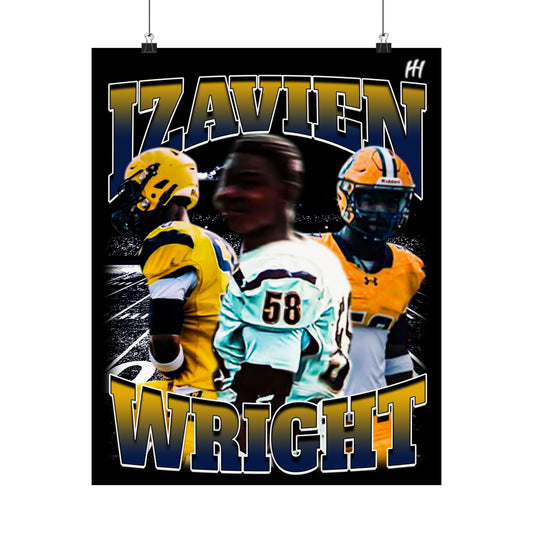 Izavien Wright Poster - 16″ x 20″