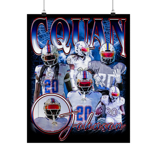 Cquan Johnson Poster - 16″ x 20″