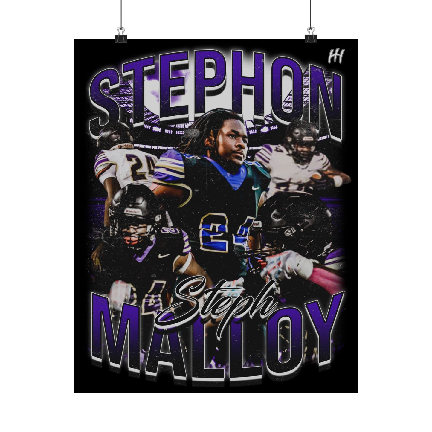 Stephon Malloy Poster - 16″ x 20″