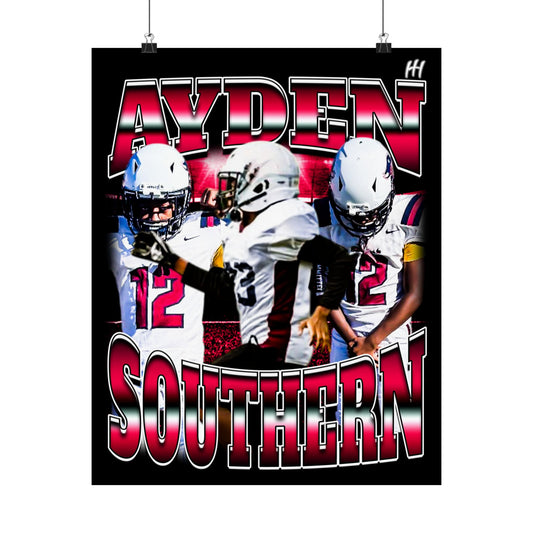 Ayden Southern Poster - 16″ x 20″