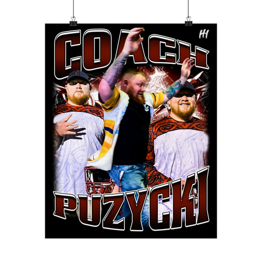 Coach Puzycki Poster - 16″ x 20″