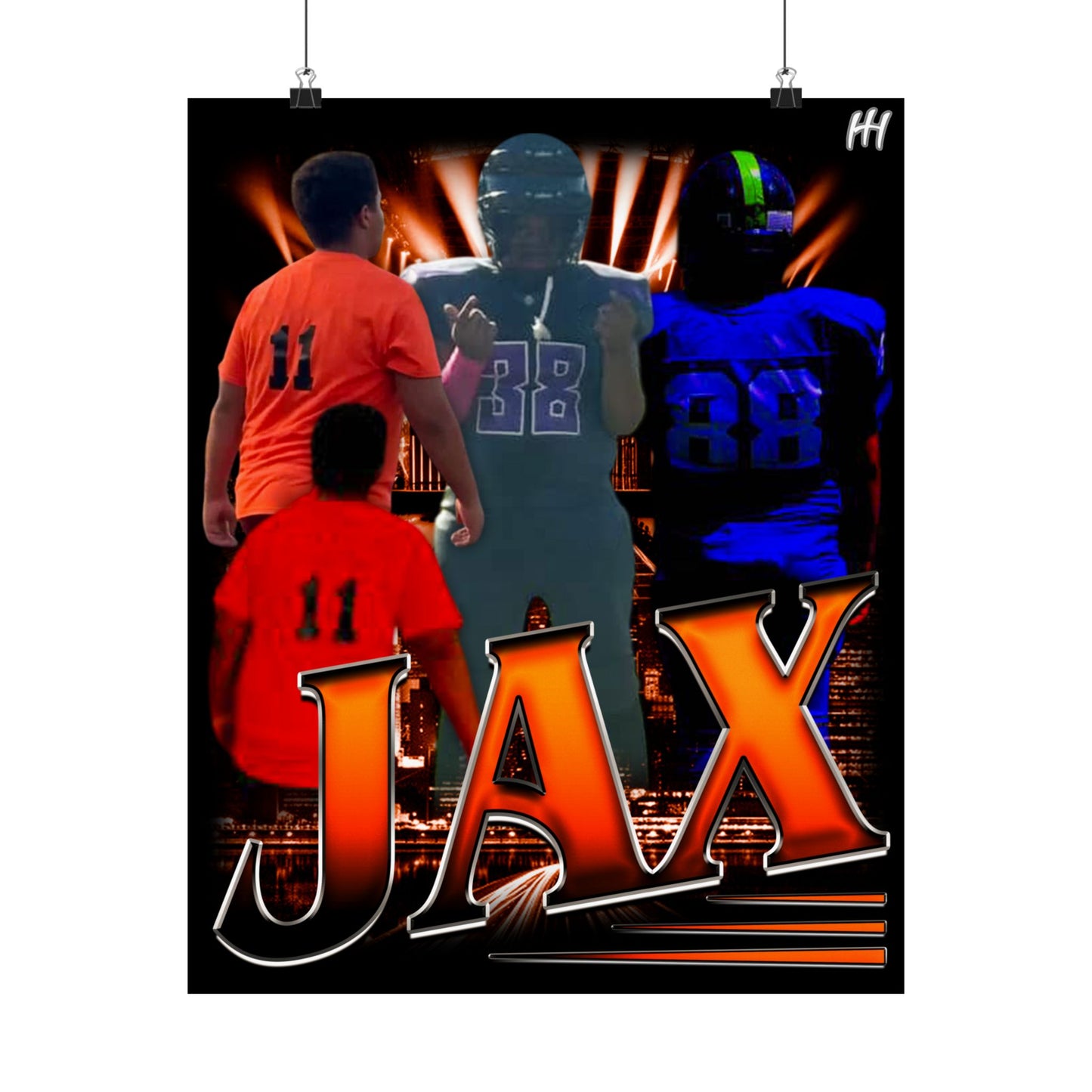 Jax Poster - 16″ x 20″