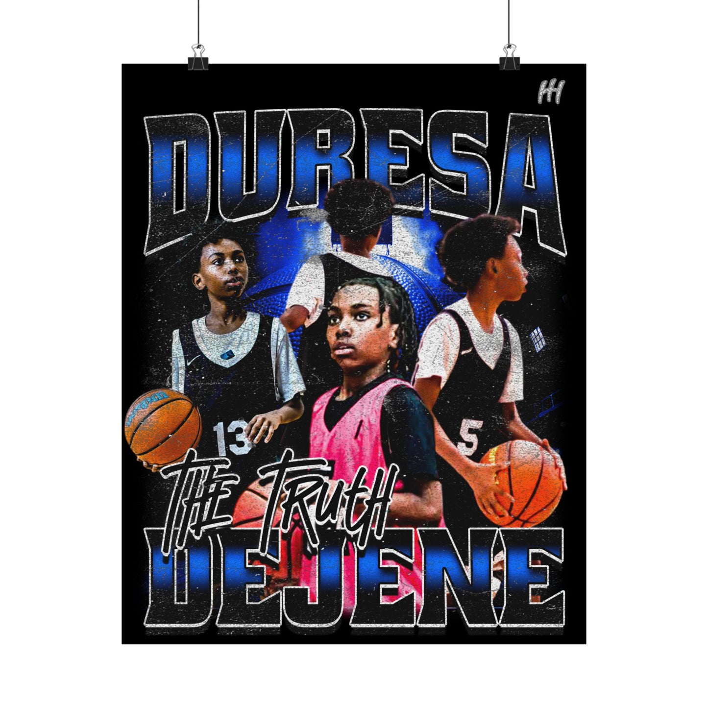 Duresa Dejene Poster - 16″ x 20″