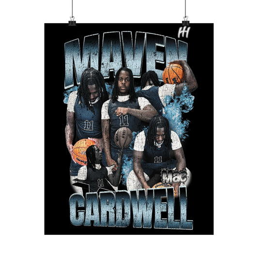 Maven Cardwell Poster - 16″ x 20″