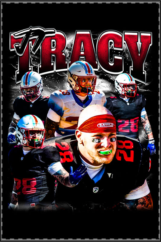 Jt Tracy Satin Poster - 16″ x 24″