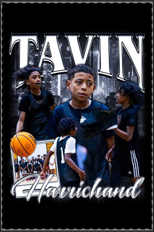 Tavin Harrichand  Satin Poster - 16″ x 24″