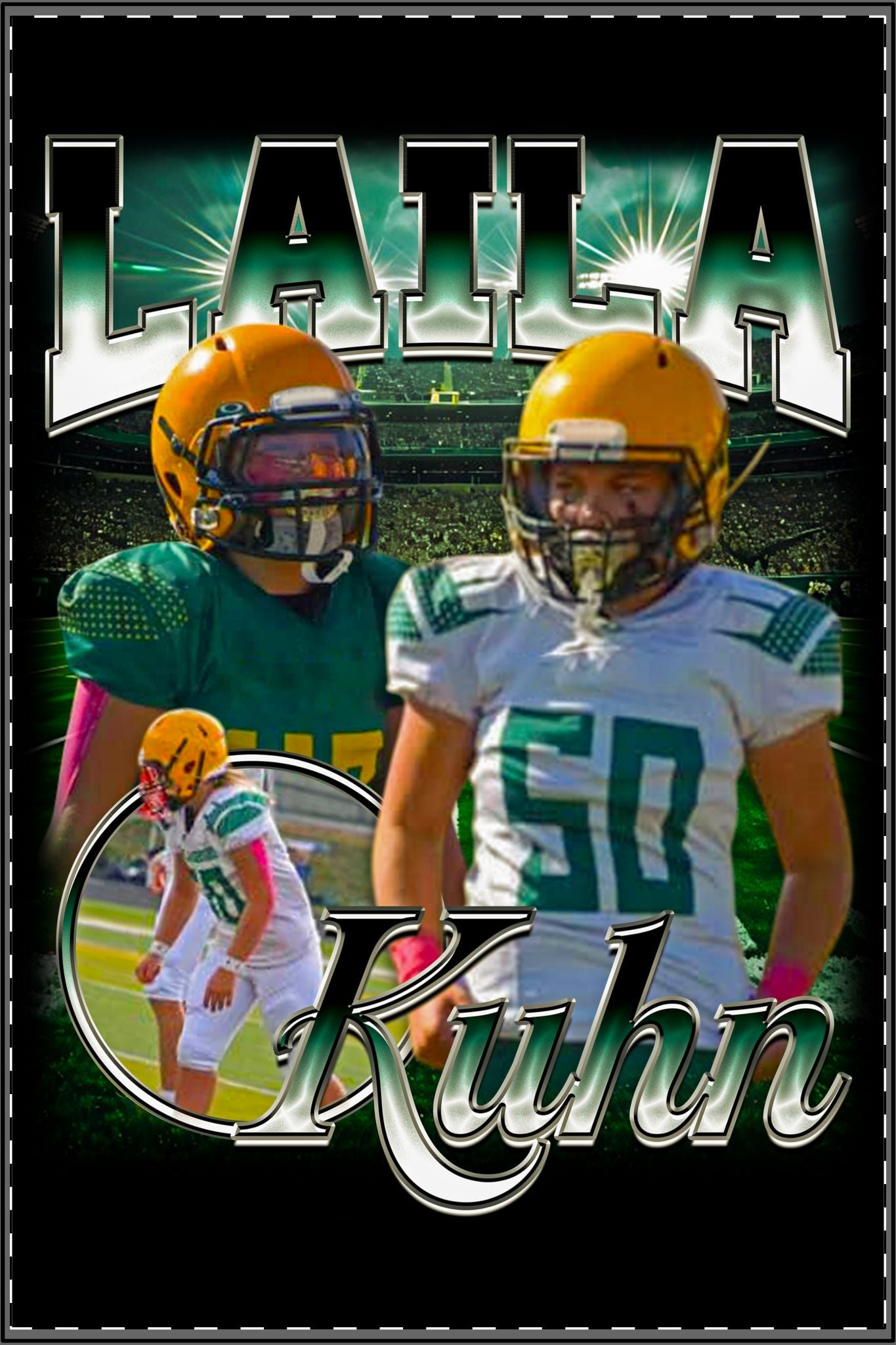 Laila Kuhn Poster - 16″ x 24″