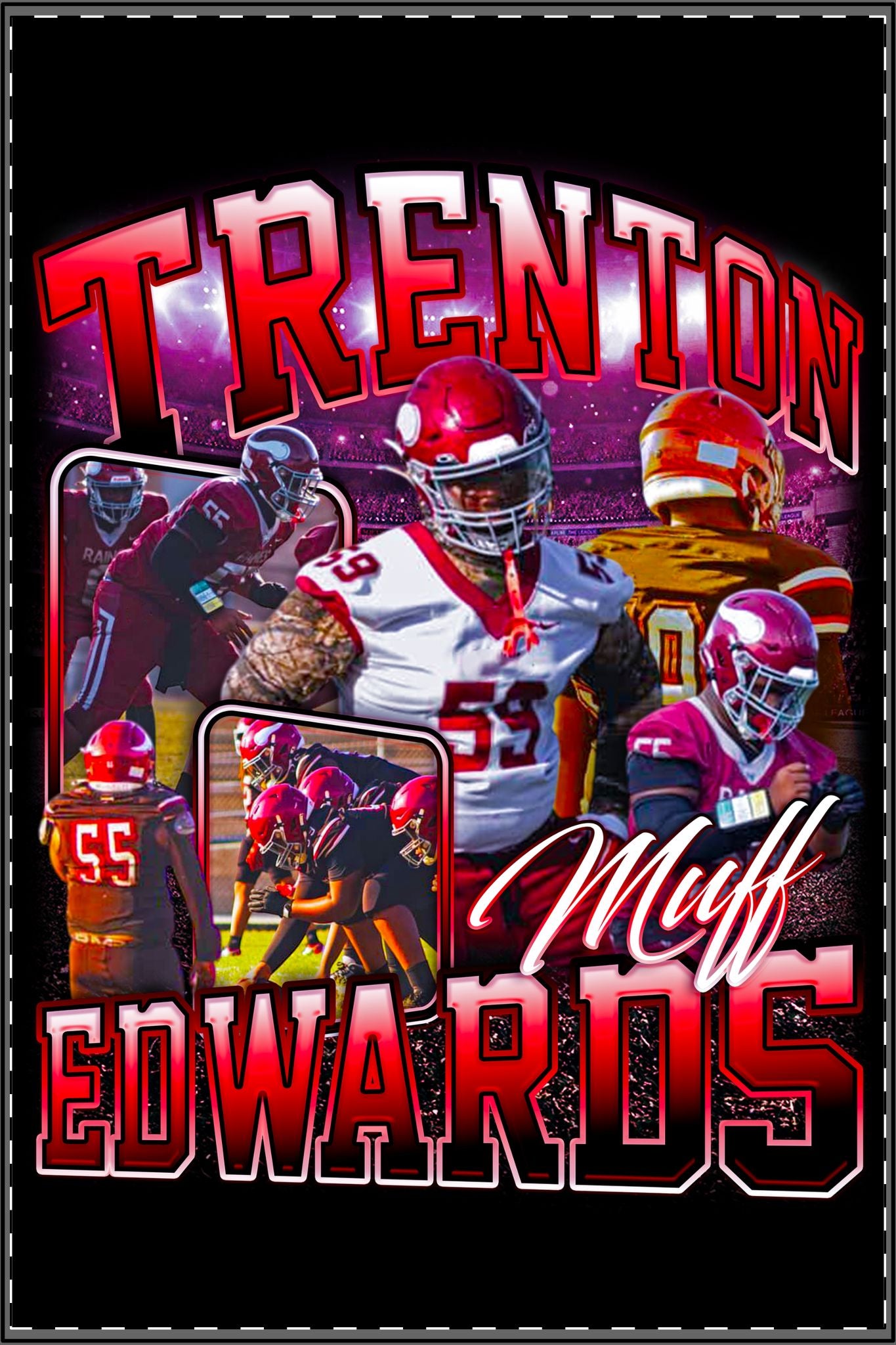 Trenton Edwards Satin Poster - 16″ x 24″