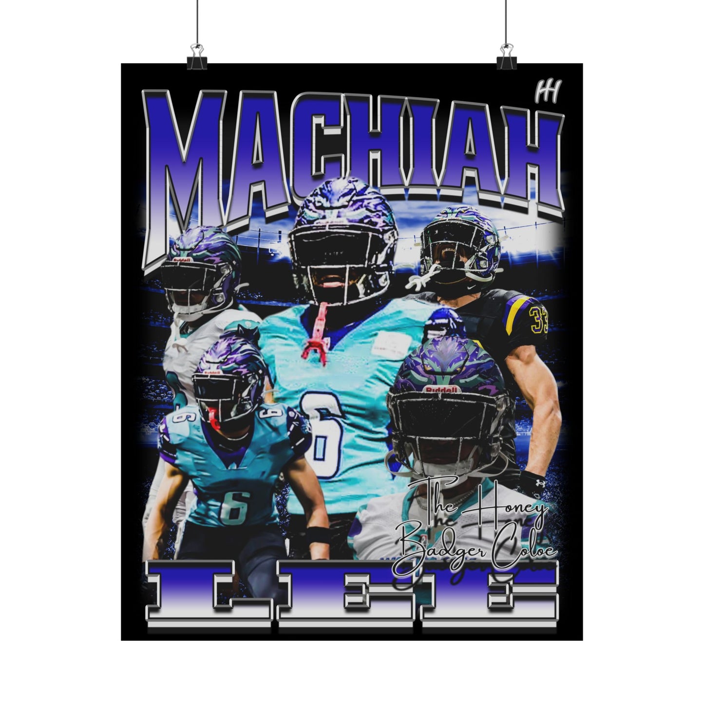 Machiah Lee Poster - 16″ x 20″