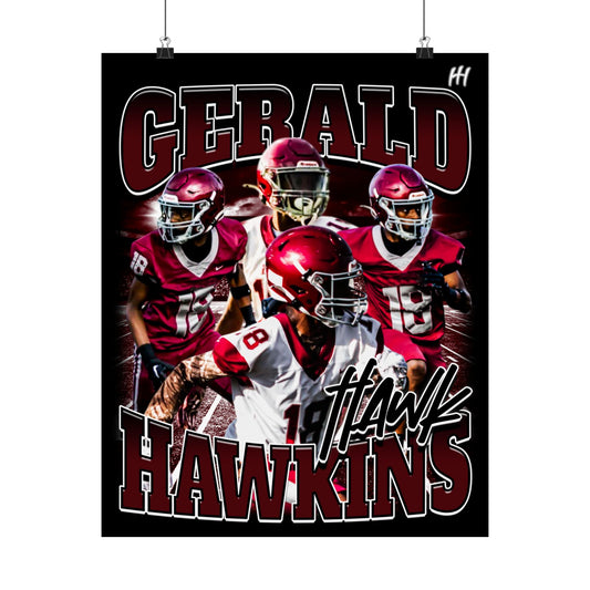 Gerald Hawkins Poster - 16″ x 20″