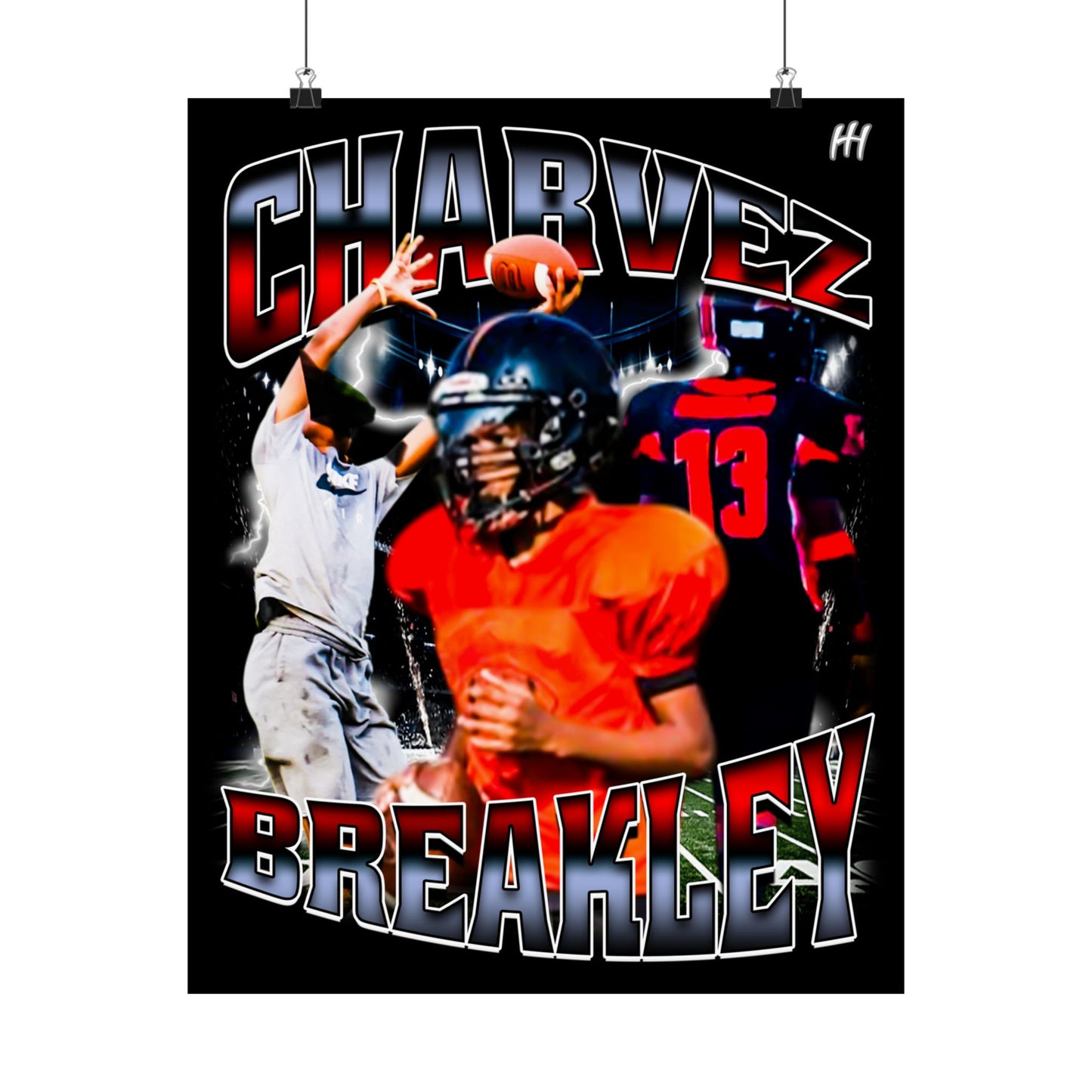 Charvez Breakley Poster - 16″ x 20″
