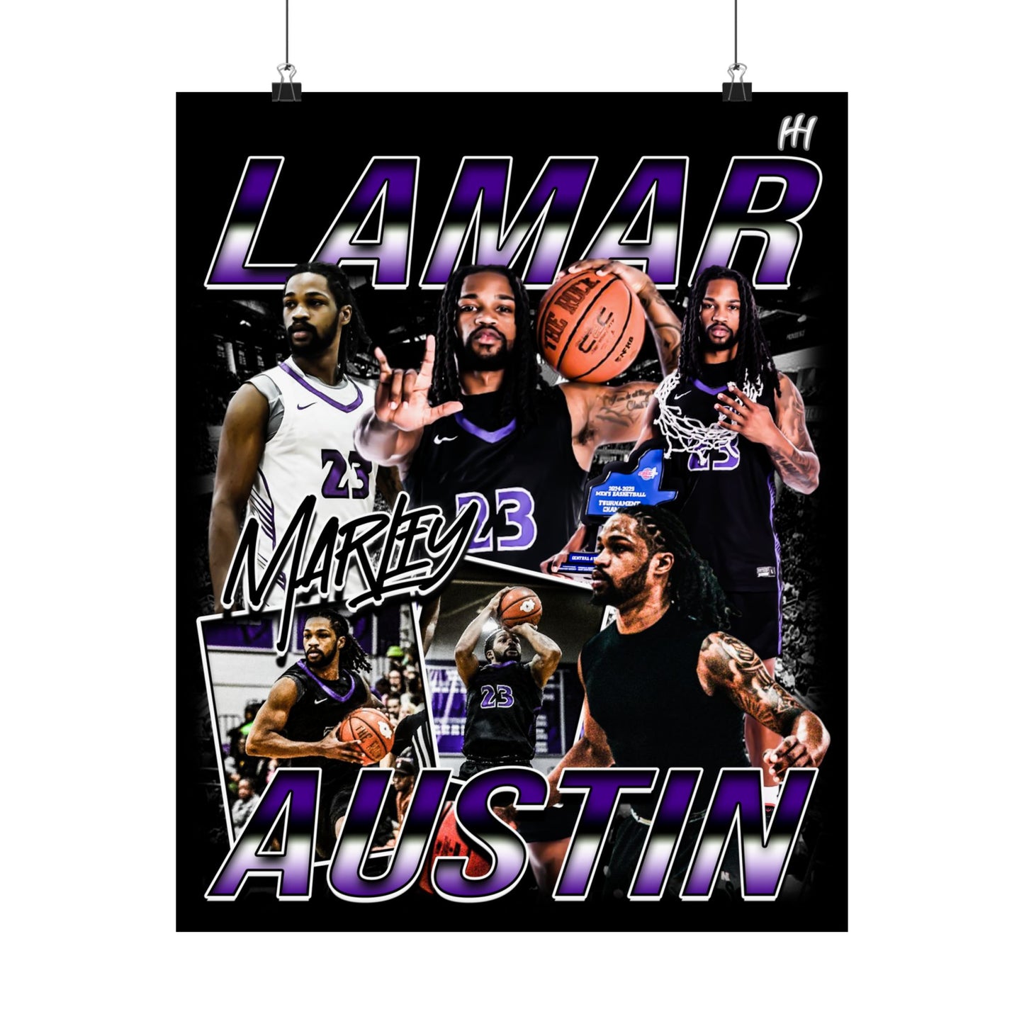 Lamar Austin Poster - 16″ x 20″