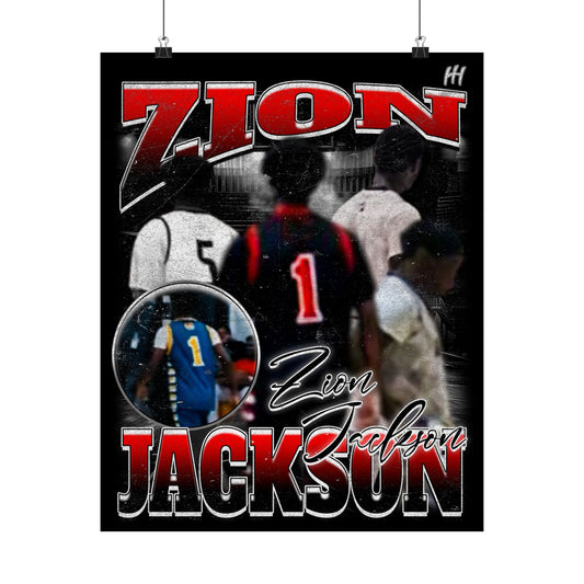 Zion Jackson Poster - 16″ x 20″