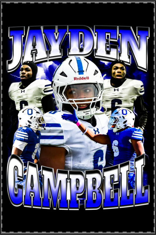 Jayden Campbell Satin Poster - 16″ x 24″