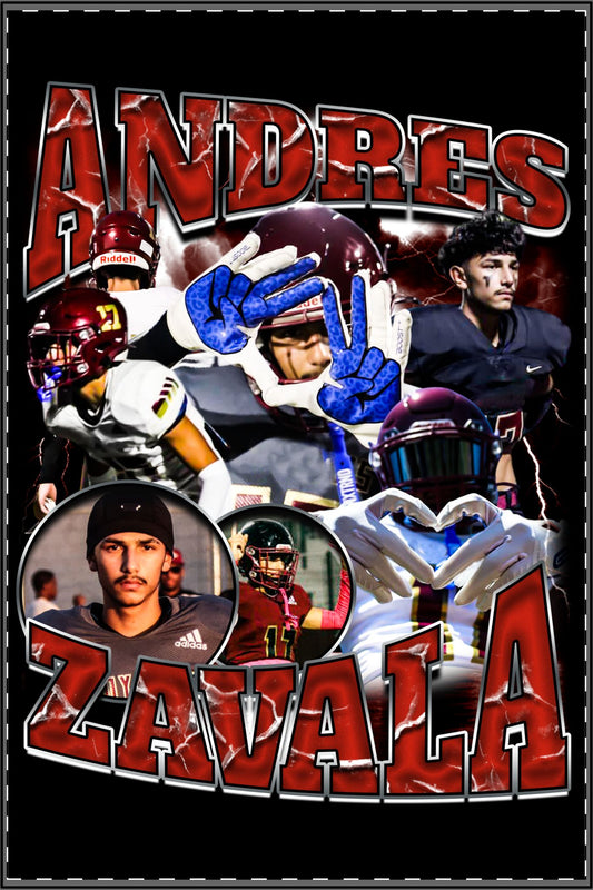 Andres Zavala Satin Poster - 16″ x 24″