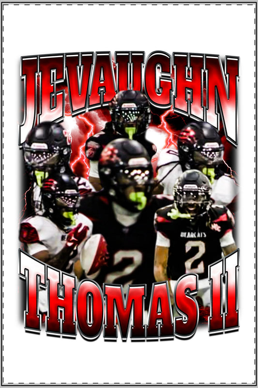 JeVaughn Thomas II Satin Poster