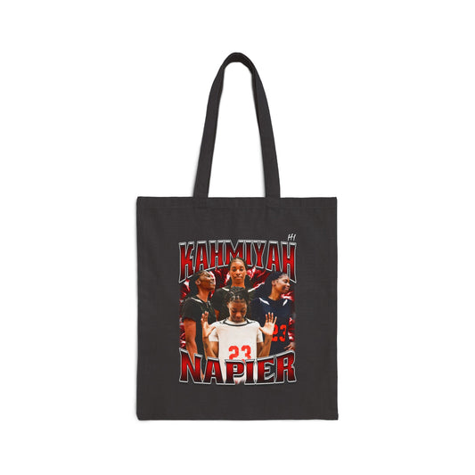 Kahmiyah Napier Tote Bag
