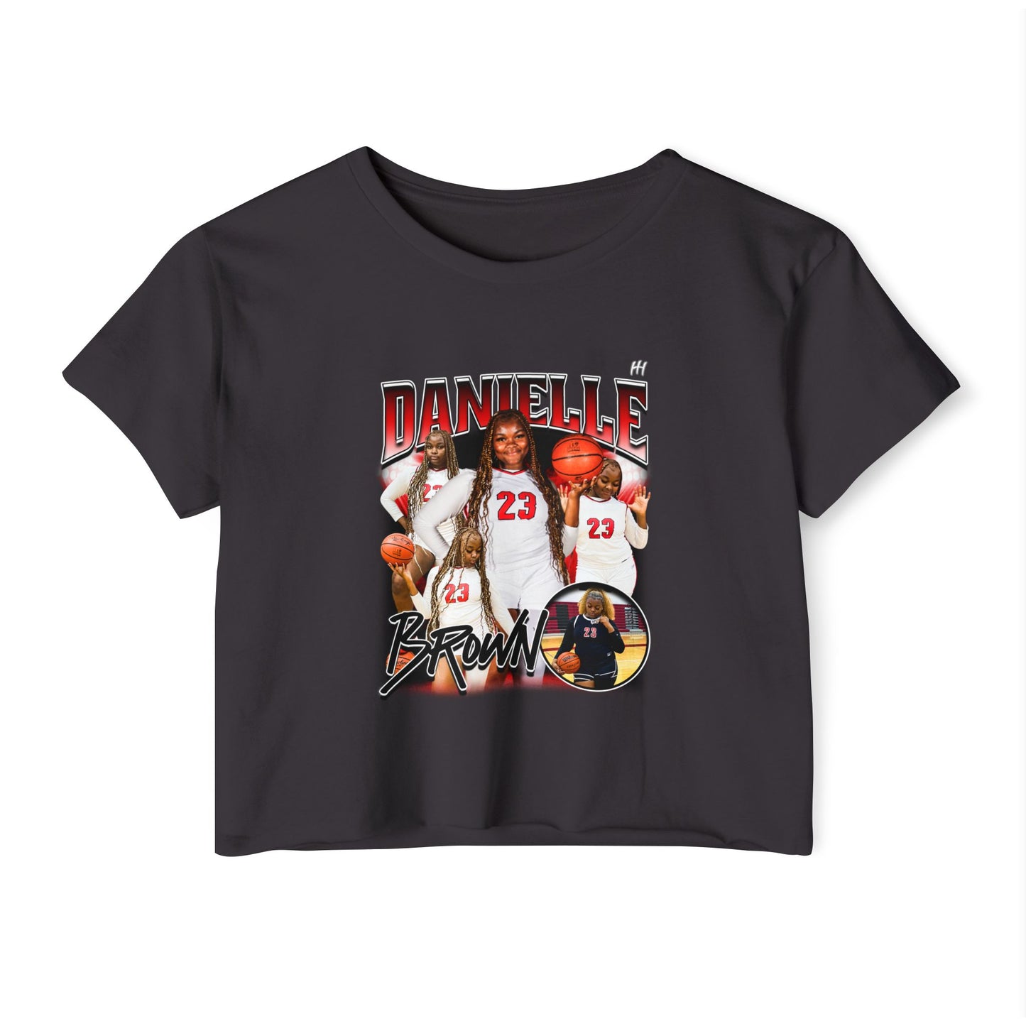 Danielle Brown Women's Crop Top