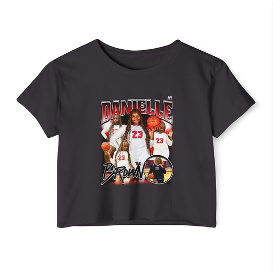Danielle Brown Women's Crop Top