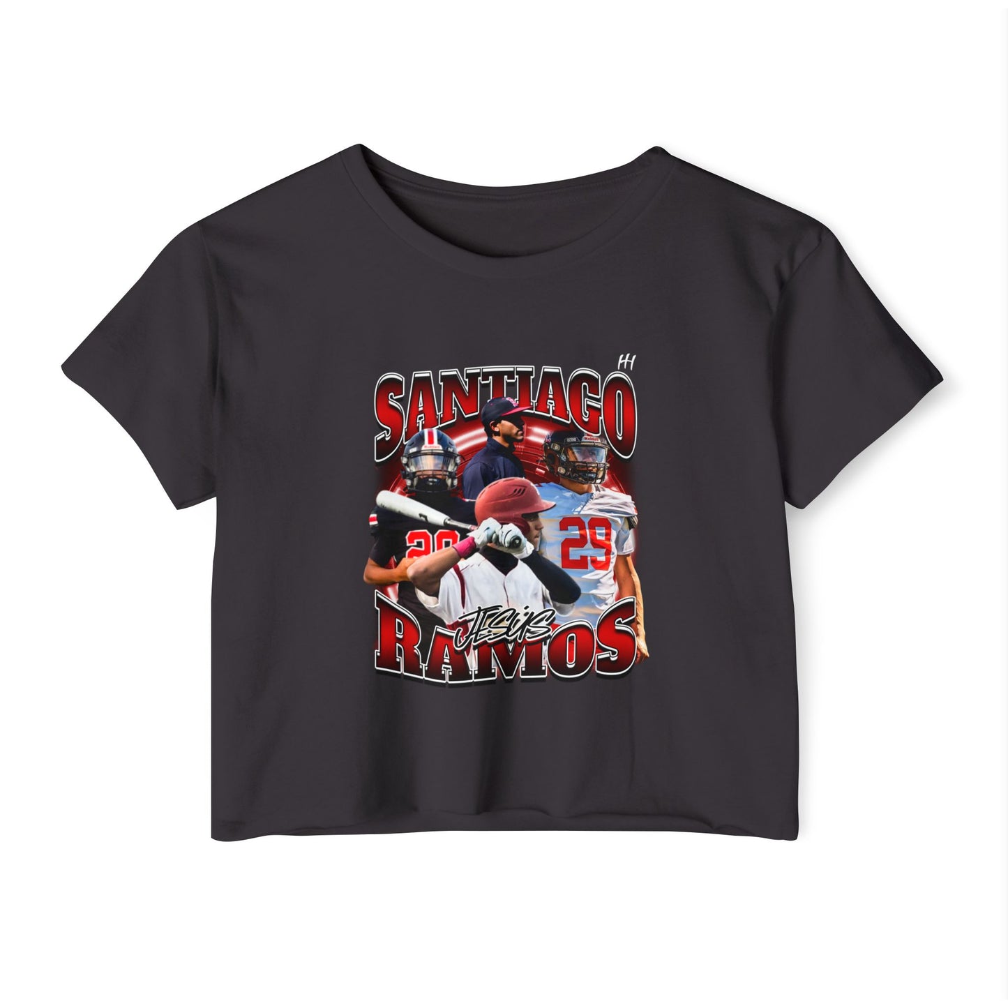 Santiago Jesús Ramos Women's Crop Top