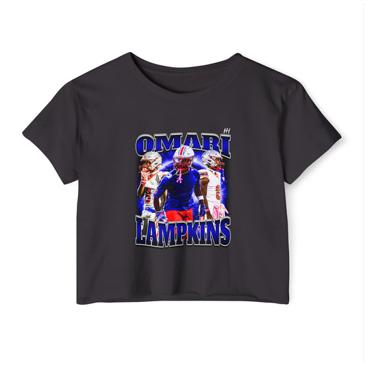 Omari Lampkins Women's Crop Top
