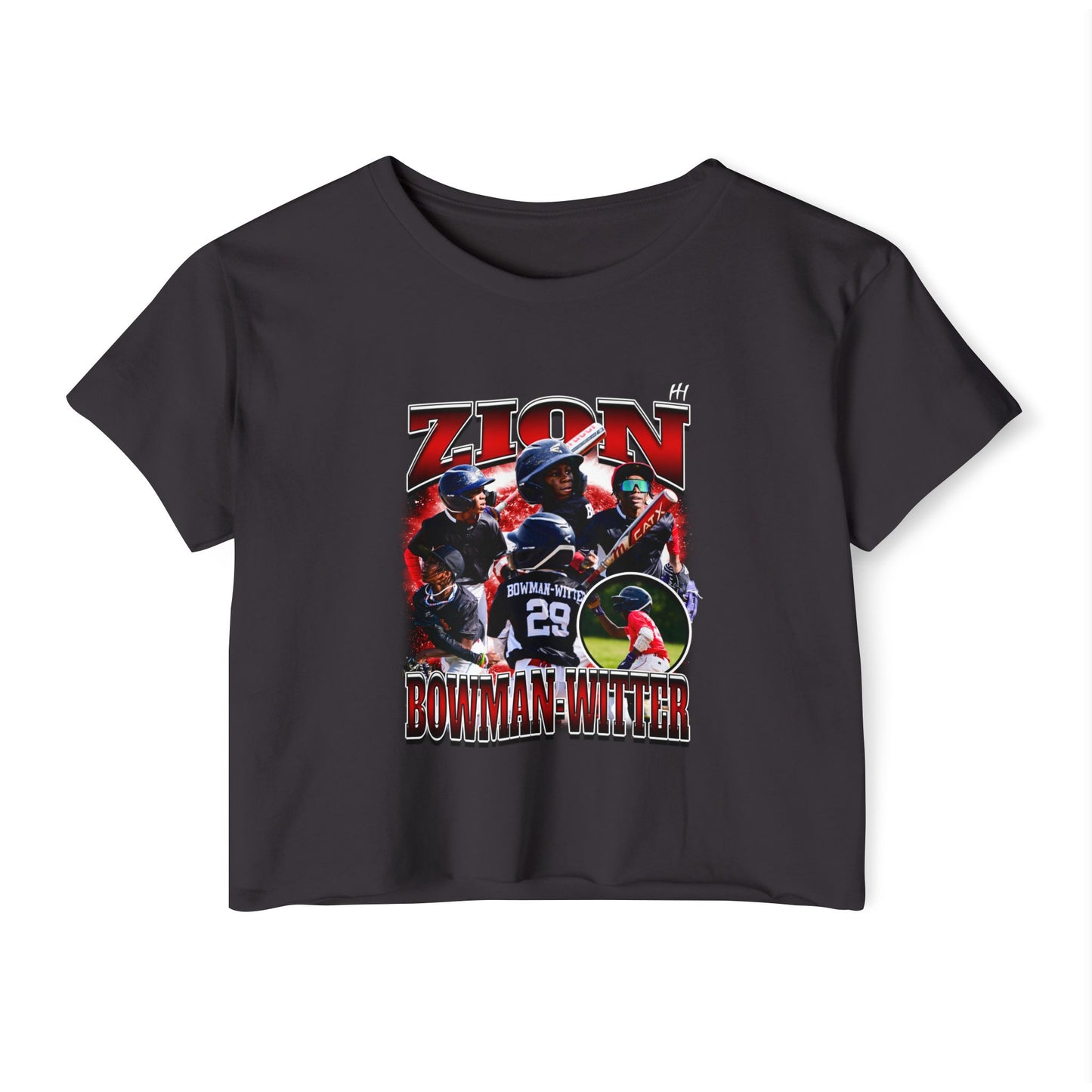 Zion Bowman-Writer Women's Crop Top