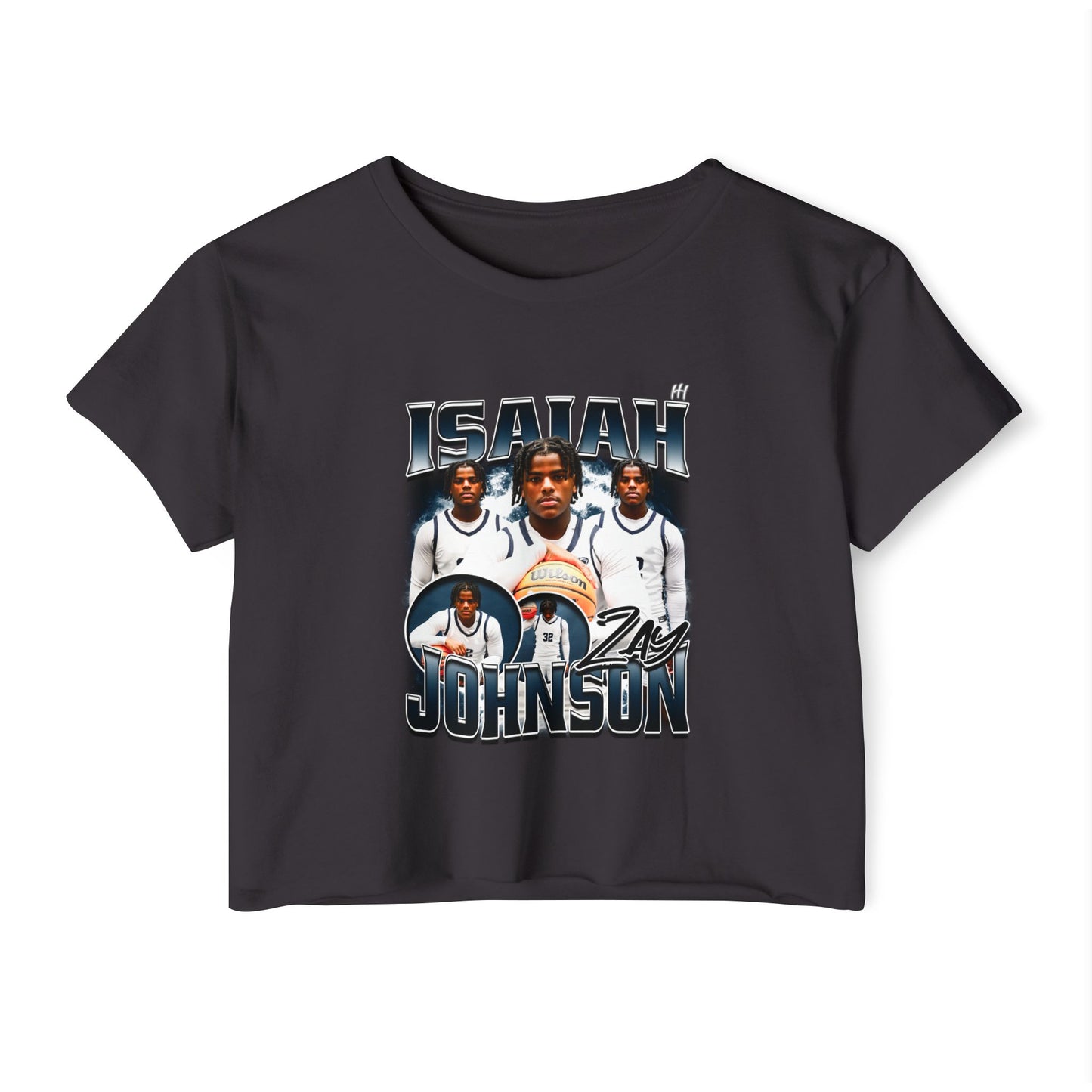Isaiah-Johnson Women's Crop Top