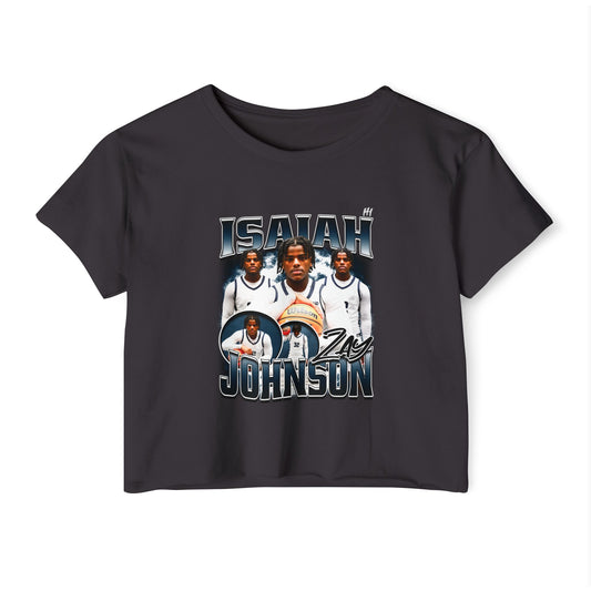 Isaiah-Johnson Women's Crop Top