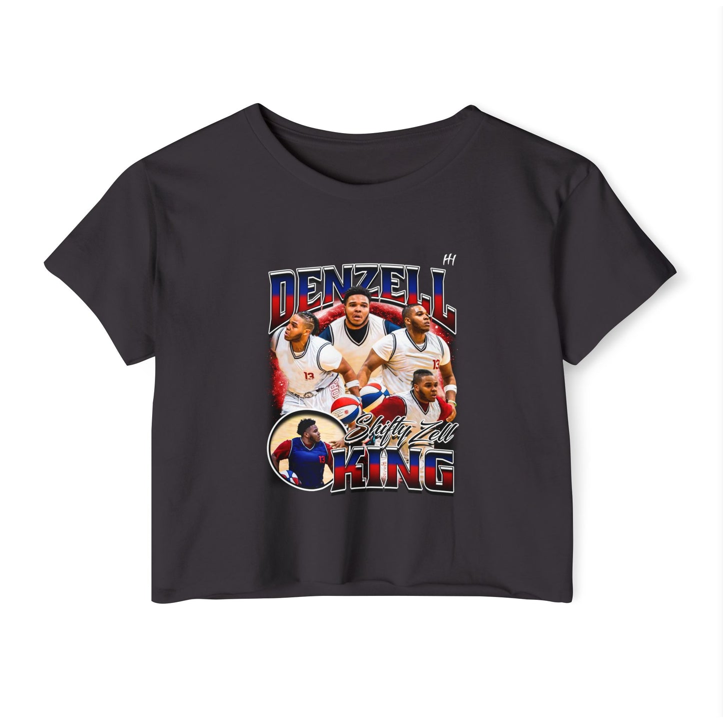 Denzell King Women's Crop Top