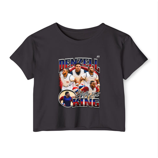 Denzell King Women's Crop Top