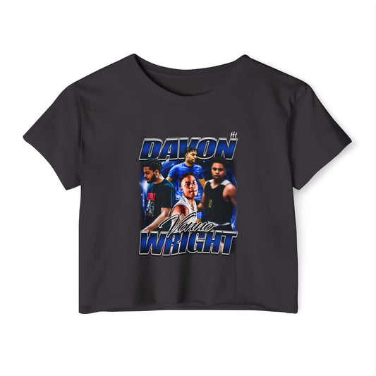 Davon Wright Women's Crop Top