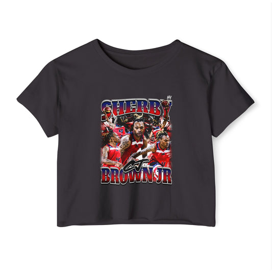 Sherby Brown Jr Women's Crop Top