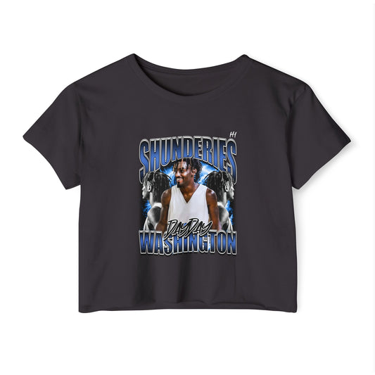Shunderies Washington Women's Crop Top