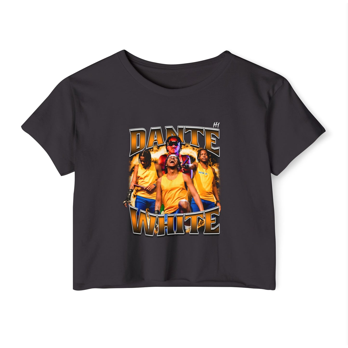Dante White Women's Crop Top