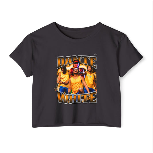 Dante White Women's Crop Top