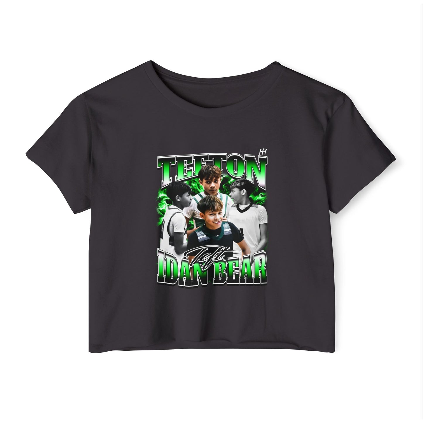 Tefton Idan Bear Women's Crop Top