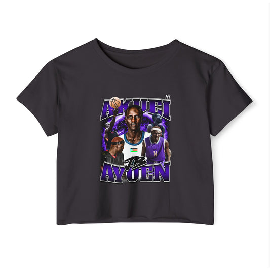 Akuei James Ayuen Women's Crop Top