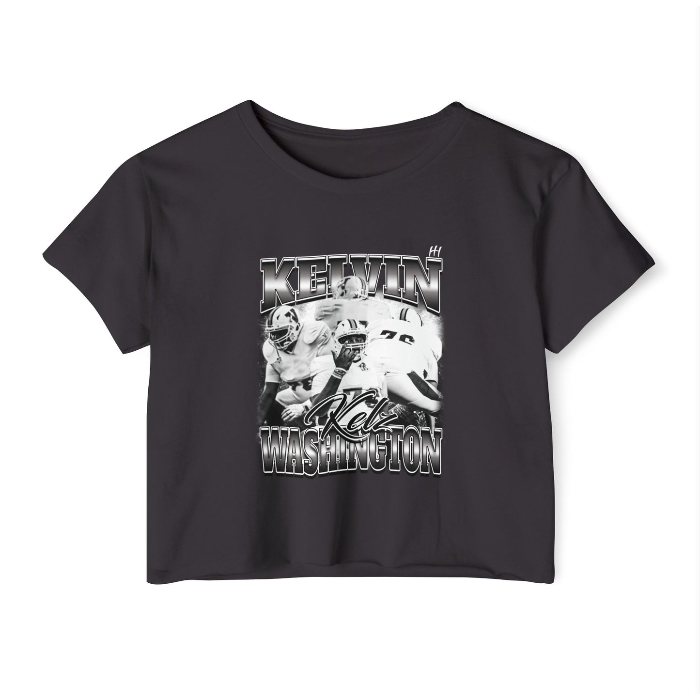 Kelvin Washington Women's Crop Top