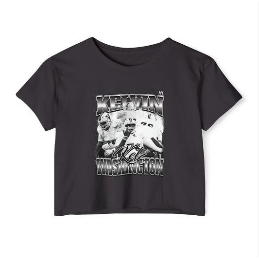 Kelvin Washington Women's Crop Top