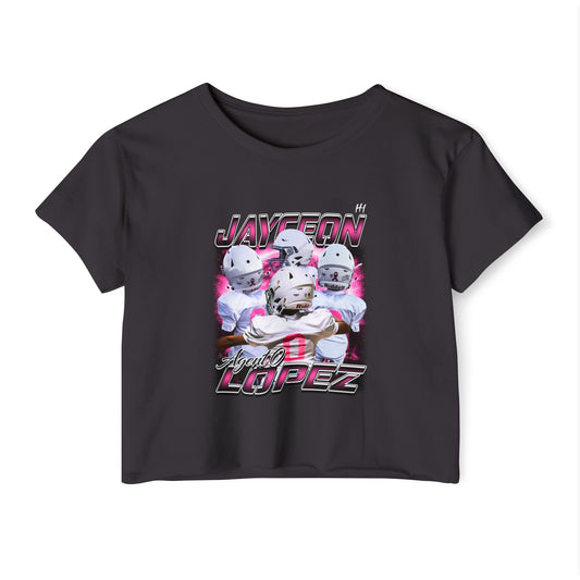 Jayceon Lopez Women's Crop Top